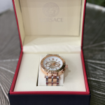 Versace Men’s Watch (Rose gold and silver colour)